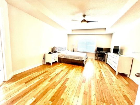 Bedroom, Home Office, Interior, Wood Texture Flooring