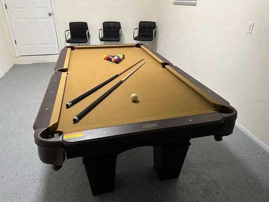 Billiard Table, Fitness Equipment, Game Room, Interior