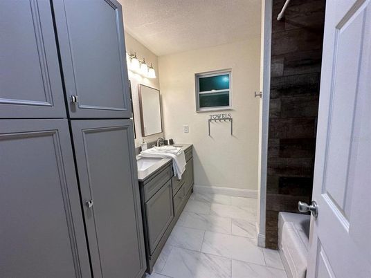 Bathroom, Dual Sink Vanities, Interior, Marble