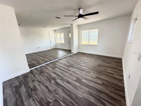Empty room, Interior, Wood Texture Flooring