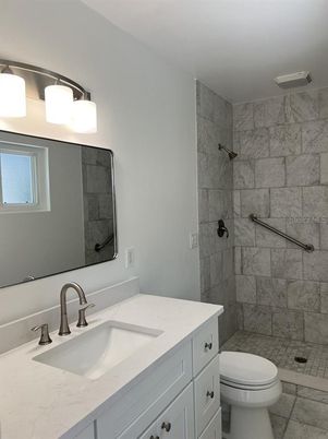 Bathroom, Interior, Marble Walls