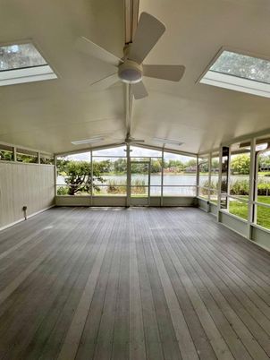 Empty room, Interior, Sun Room, Wood Texture Flooring