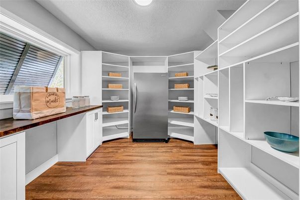 Interior, Walk-in Closets, Wood Texture Flooring