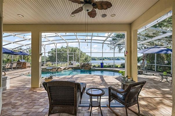 Glass Ceilings, Interior, Pool, Recessed Lighting, Sun Room