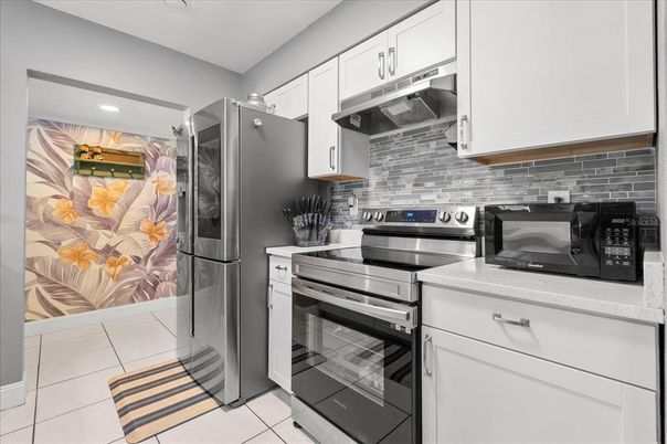 Interior, Kitchen, Recessed Lighting, Stainless Steel Appliances