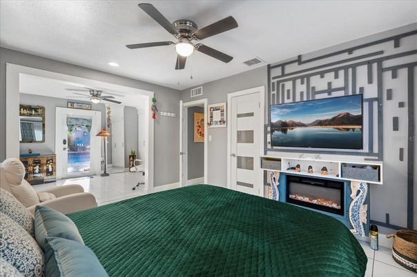 Fireplace, Interior, Living room, Recessed Lighting