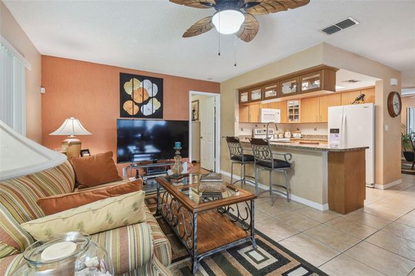 Interior, Kitchen, Living room