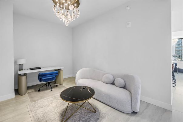 Chandelier, Home Office, Interior, Wood Texture Flooring