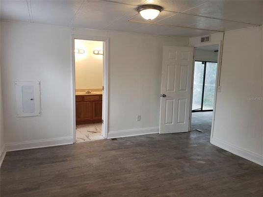 Bathroom, Empty room, Interior, Marble, Wood Texture Flooring