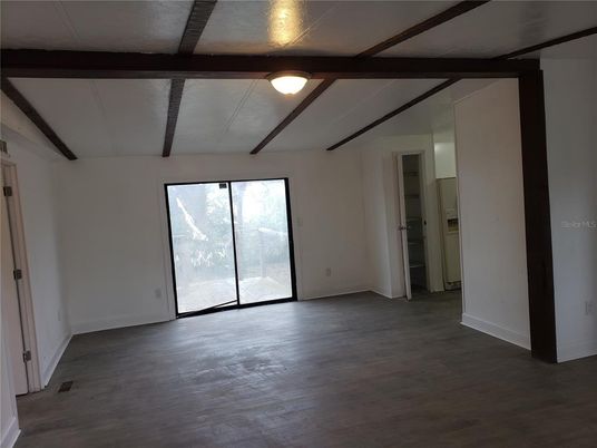 Empty room, Interior, Wooden Beams, Wood Texture Flooring