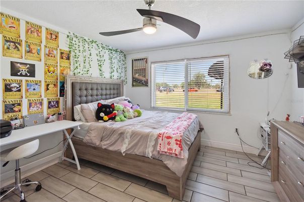 Bedroom, Home Office, Interior, Wood Texture Flooring