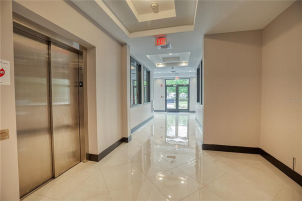 Elevator, Interior, Recessed Lighting