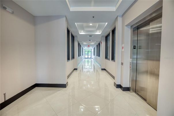 Elevator, Interior, Recessed Lighting