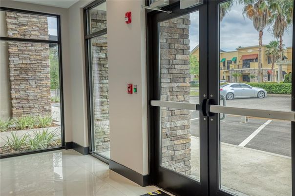 Elevator, Interior, Stone Walls