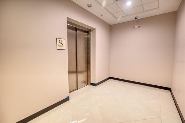 Elevator, Interior, Recessed Lighting