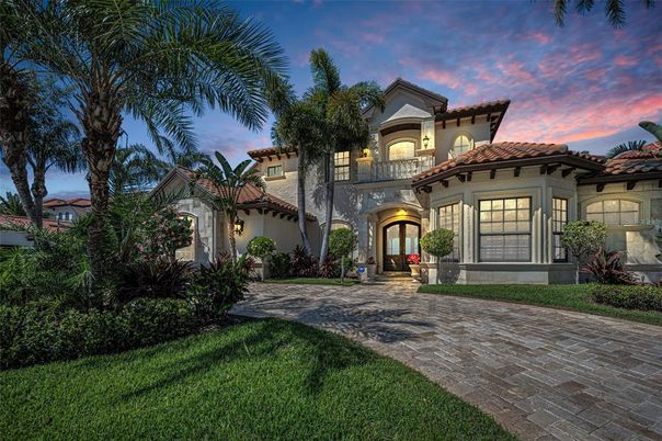 Backyard, Exterior, Facade, Mediterranean
