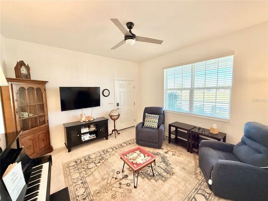 Interior, Living room, Piano