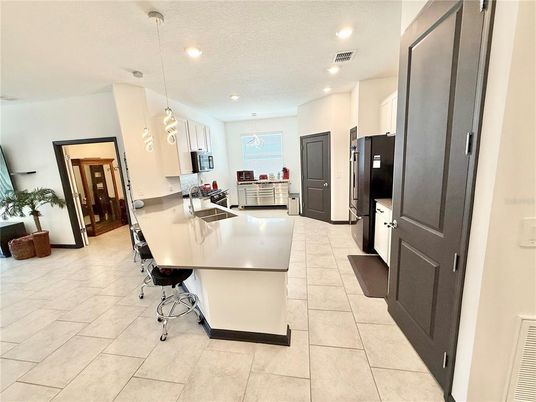 Interior, Kitchen, Pendant Lights, Recessed Lighting