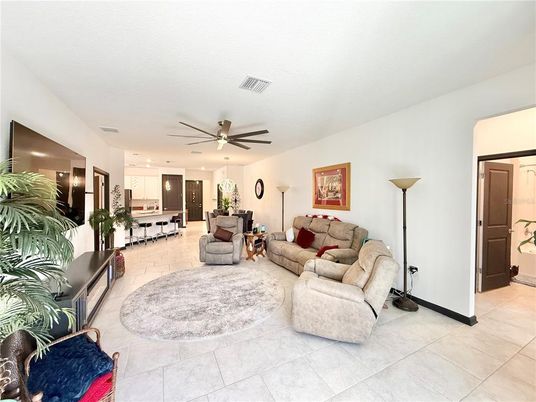 Interior, Kitchen, Living room, Recessed Lighting
