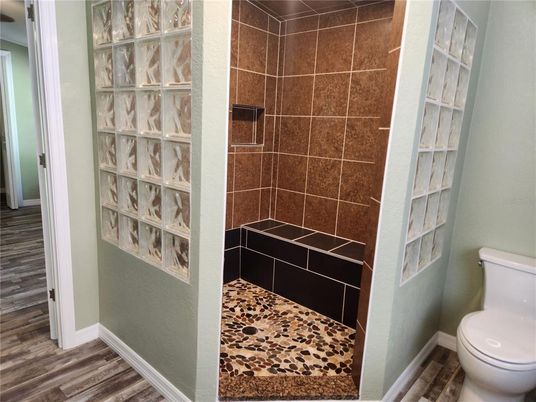 Bathroom, Interior, Wood Texture Flooring