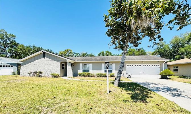 Attached, Backyard, Exterior, Facade, Ranch