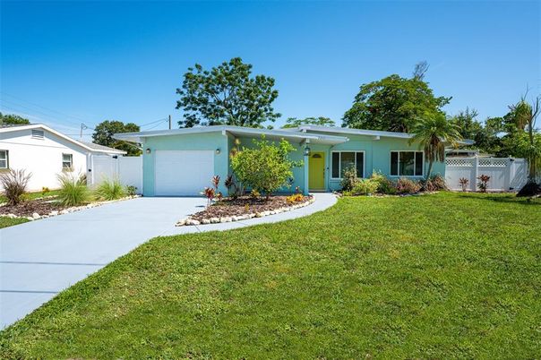 Attached, Backyard, Exterior, Facade, Ranch