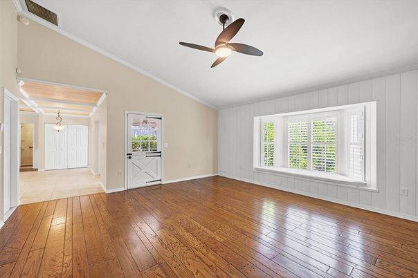 Empty room, Interior, Wood Texture Flooring