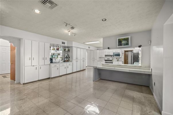 Interior, Kitchen, Recessed Lighting, Stainless Steel Appliances