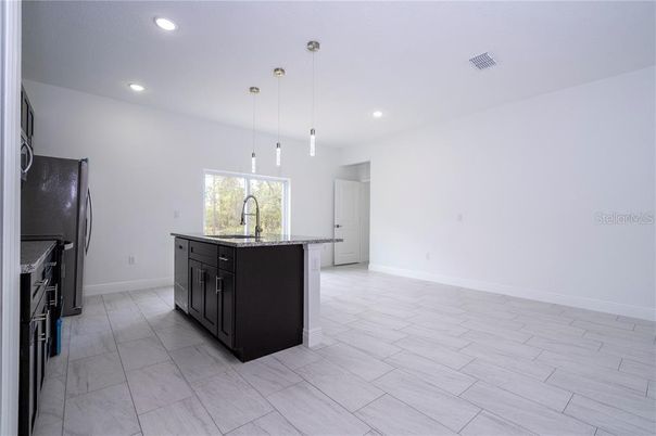 Interior, Kitchen, Pendant Lights, Recessed Lighting