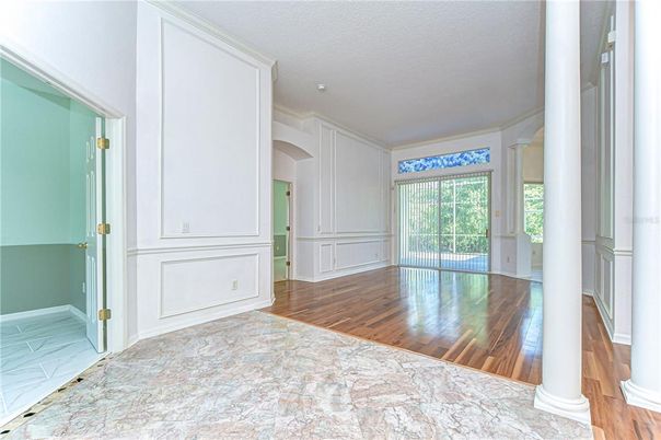 Empty room, Interior, Wood Texture Flooring