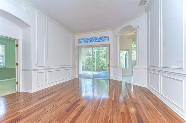 Empty room, Interior, Wood Texture Flooring