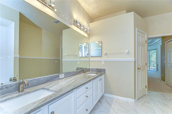 Bathroom, Dual Sink Vanities, Interior, Marble