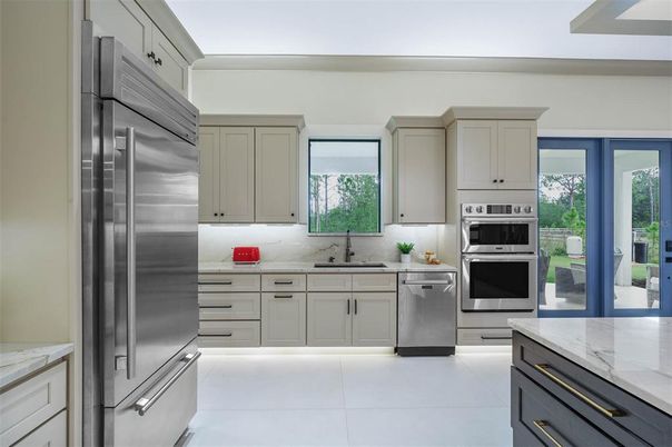Interior, Kitchen, Stainless Steel Appliances