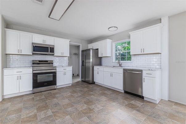 Interior, Kitchen, Stainless Steel Appliances