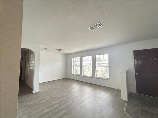 Empty room, Interior, Wood Texture Flooring