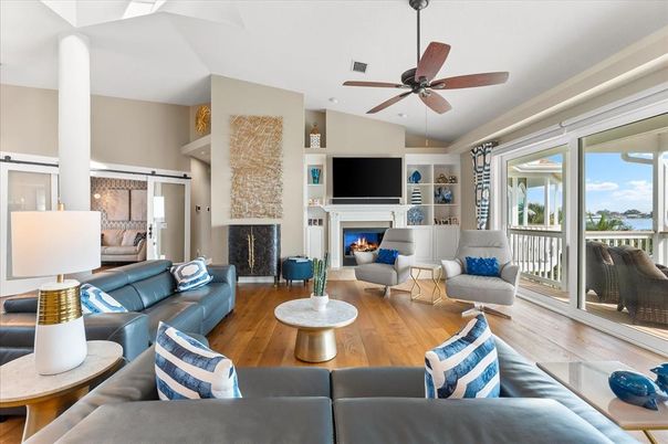Fireplace, Interior, Living room, Wood Texture Flooring