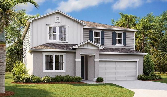 Attached, Exterior, Facade, Farmhouse