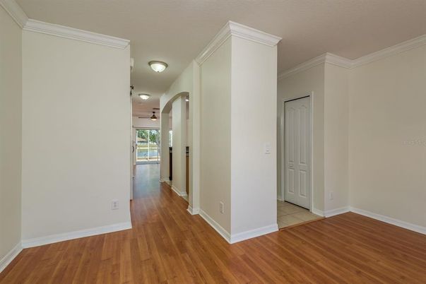 Empty room, Interior, Wood Texture Flooring