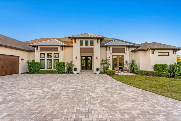 Attached, Backyard, Exterior, Facade, Spanish Mediterranean