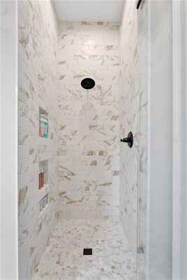 Bathroom, Interior, Marble Walls