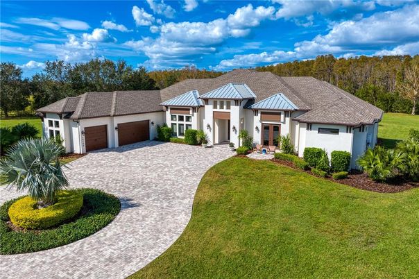 Attached, Backyard, Exterior, Facade, French Provincial