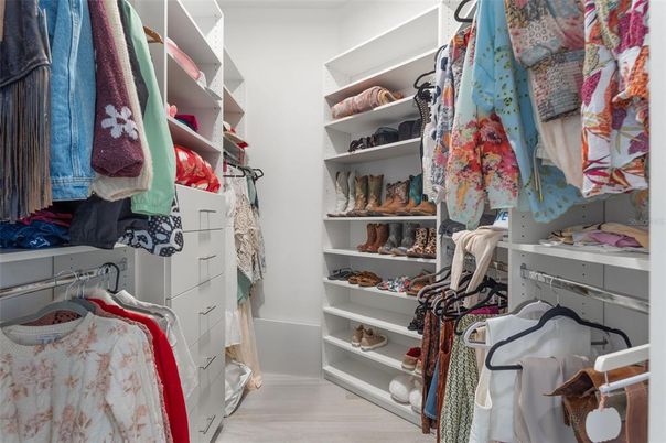 Interior, Walk-in Closets, Wood Texture Flooring