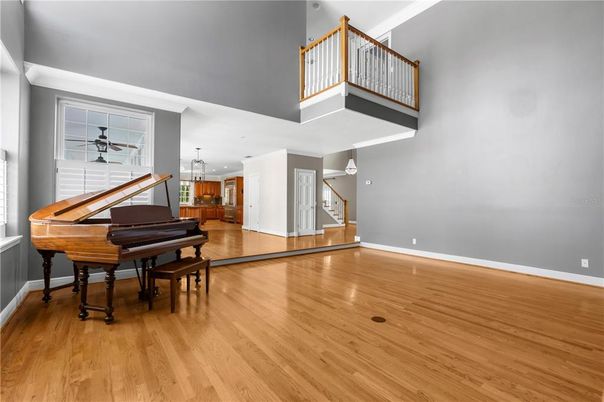 Interior, Piano, Wood Texture Flooring