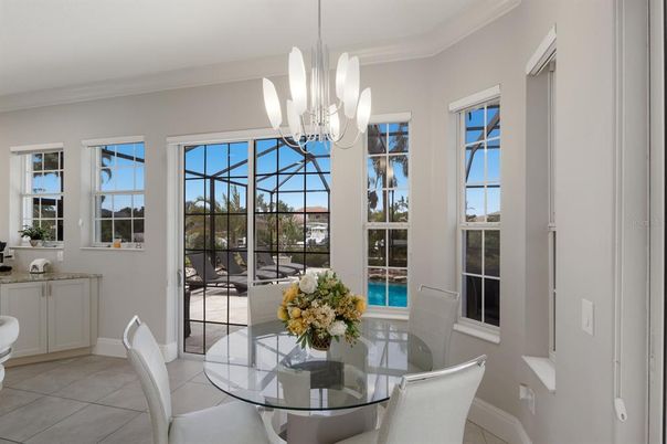 Chandelier, Dining room, Interior