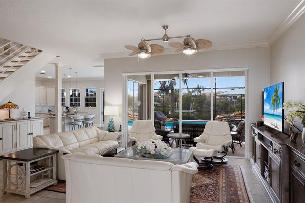 Dining room, Interior, Kitchen, Living room, Pendant Lights, Recessed Lighting
