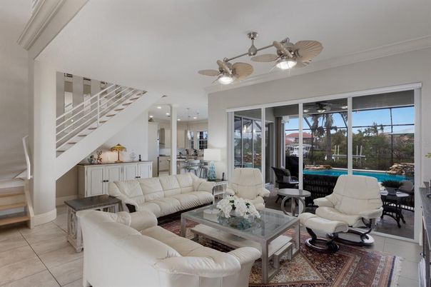 Dining room, Interior, Kitchen, Living room, Recessed Lighting