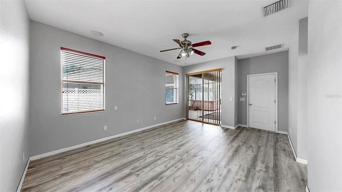 Empty room, Interior, Wood Texture Flooring