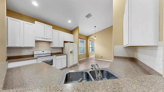Interior, Kitchen, Pendant Lights, Recessed Lighting