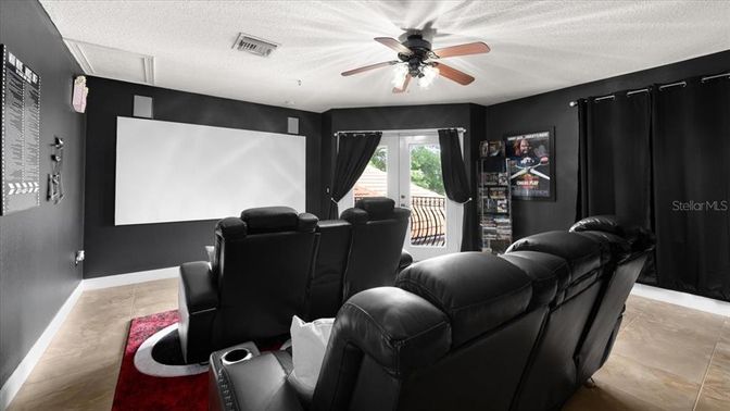 Home Theatre Room, Interior, Theatre Room