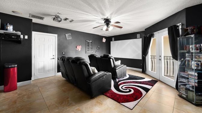 Home Theatre Room, Interior